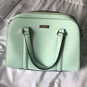 KATE SPADE mint green purse